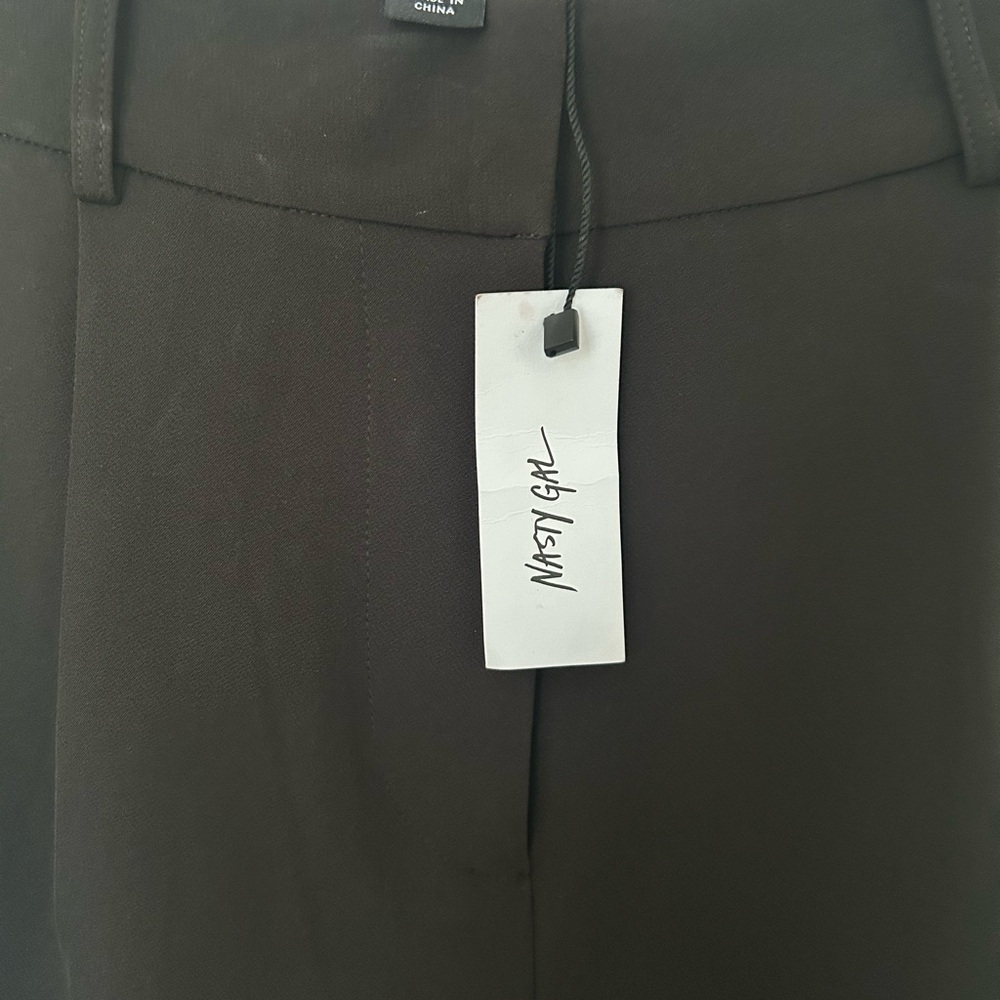 Elegant Black Diamond Trimmed Heart on the side Women's Pants - Picture 6 of 6